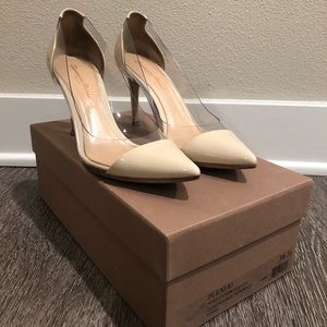 GIANVITO ROSSI Plexi Pumps 85